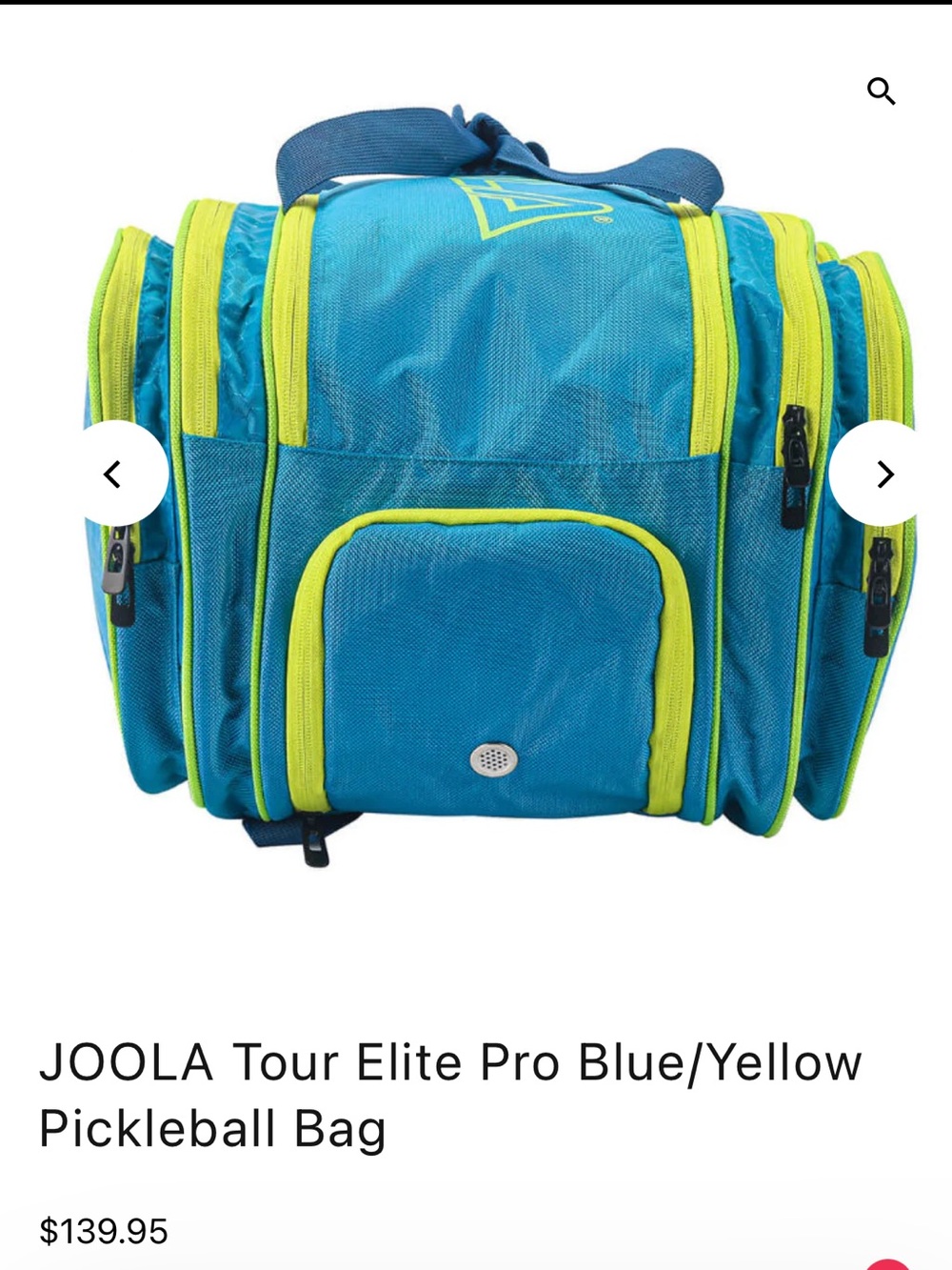 JOOLA Tour Elite Pro Pickleball Duffle Bag - Picture 3 of 5